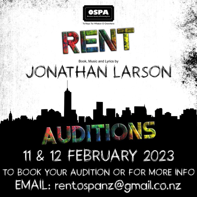 RENT - Auditions 