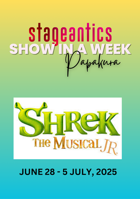 SHREK JR - SHOW IN A WEEK - REGISTER NOW!!